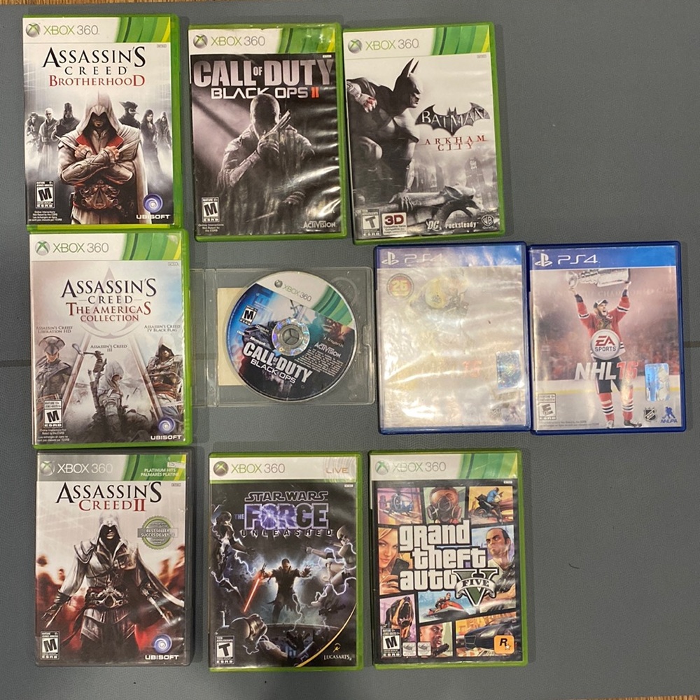 ⭐️FREE XBOX 360 and PS4 games